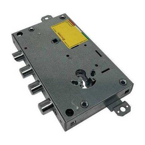 CERRADURA APLICABLE TRIPLE PARA PUERTAS ACORAZADAS '165' distancia entre pistones 37 mm - E64 IZQ