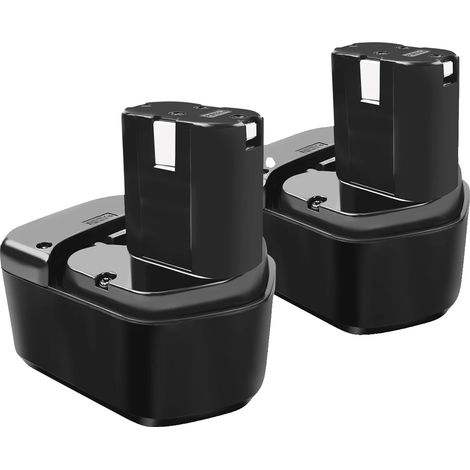 Batterie d'outil, capacité 3500mAh, rechargeable Ni-MH, Batteries de 2 pièces (1/2)