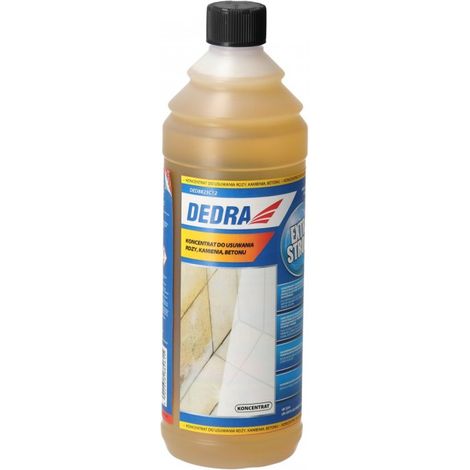 DEDRA - Rimozione ruggine, calcare e cemento - Concentrato da 1L