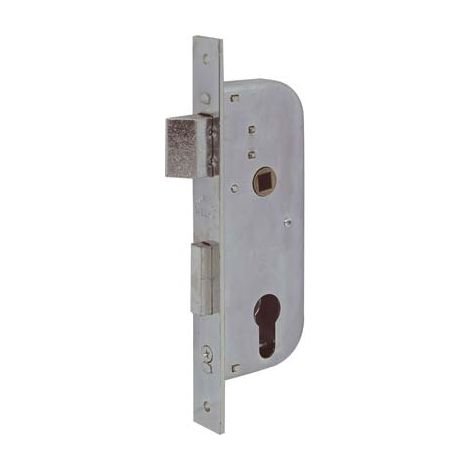 SERRATURA CANCELLO INFILARE 061300 WELKA  B.Q ZINC F.MM 22 F.SAGOM M2+SCR+Q8 E.MM 30