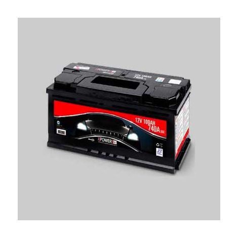 HIGH CAR Batteria auto L5 100AH 12V 800A Polo positivo destra Originale