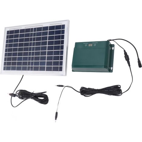 Kit d'irrigation goutte à goutte solaire automatique, système d'arrosage automatique solaire facile à installer soi-même pour balcon ou jardin. (1/5)