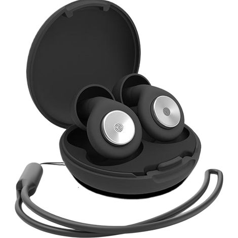 Tapones para los oídos para dormir, tapones con cancelación de ruido de 45 decibelios, tapones de silicona reutilizables ultracómodos, adecuados para dormir, viajar, estudiar, concentrarse, trabajar y