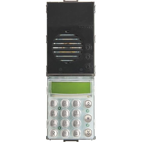 VIMAR - 1282 Unidad Digibus para panel de entrada con teclado de audio