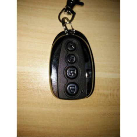 Porte-clés de Télécommande, Outil de Télécommande sans Fil émetteur de Télécommande pour Interrupteur de Boutons de Porte de Garage électrique(numéro) (1/4)