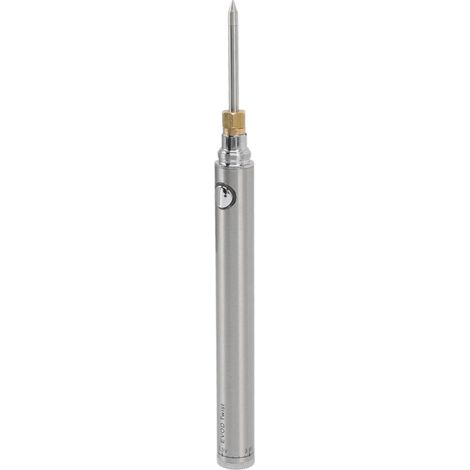 Stylo à souder sans fil rechargeable avec pointe de soudage rechargeable et connecteur 510, argent (1/5)