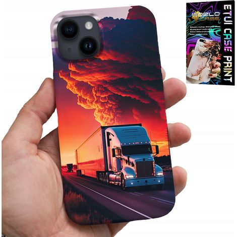 Funda para iPhone 15 Plus - Carcasa TIR Truck + cristal templado (1/5)