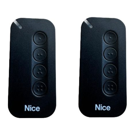 Télécommande 4 canaux pour portails et portes de garage – Fréquence 433,92MHz – Rolling Code – Compatible avec récepteurs Nice