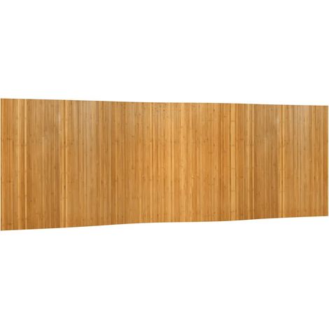Cloison de séparation naturel largeur 600 cm hauteur 165 cm bambou (1/5)