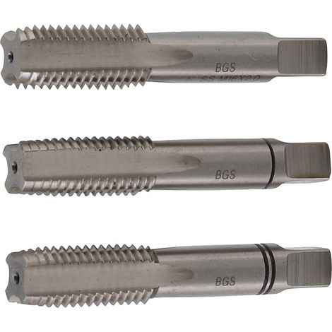 928  Juego de machos de roscar  Macho previo y terraja  HSS-G  M16 x 2.0 (1/5)