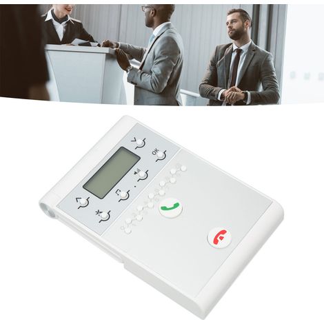 extension de communication sans fil, téléavertisseur mains libres sans fil duplex intégral, téléavertisseur réseau (1/5)