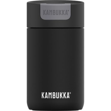 Thermosflasche Kambukka Olympus Schwarz Silikon Edelstahl 300 ml (1/4)