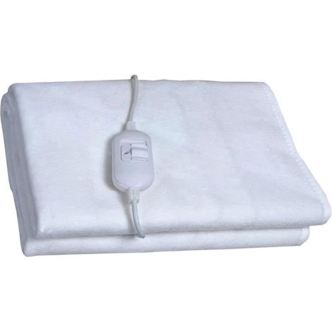 Électrique Étoffe Couverture Chauffante Surmatelas Chauffant Blanc
