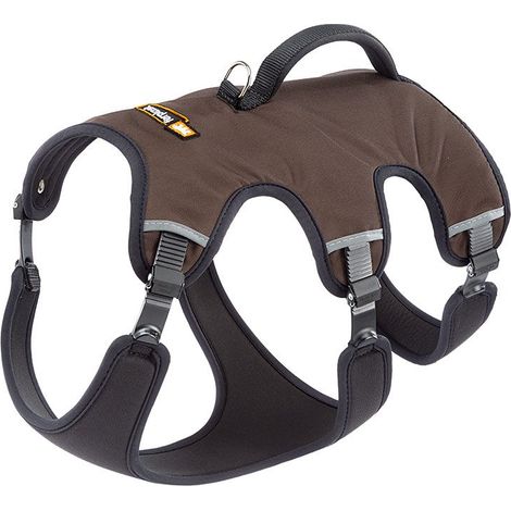 Ferplast ERGOTREKKING Pettorina Cane Imbottita e riflettente, offre comfort e controllo durante passeggiate, trekking ed escursioni. Variante SMALL - Misure: A: 32-42 cm B: 46-56 cm C: 42-52 cm L 20 (1/7)