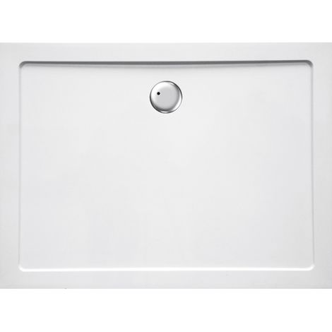 Piatto doccia ribassato 70x90 cm EASYFLAT resina H3.5 cm MONACO Bianco (1/2)
