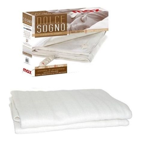 Scaldaletto/Scaldasonno/Coperta elettrica singola Max - Dolcesogno
