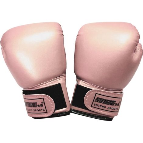 Boxhandschuhe für Kinder, Kickbox- und Muay-Thai-Training, Boxsack, Outdoor-Sportarten, pinke Boxhandschuhe