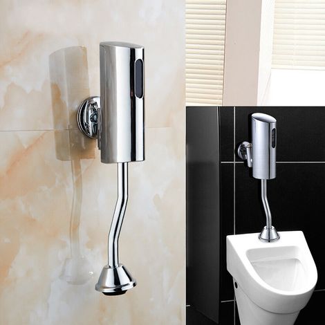 Automatische Sensor Urinal Spülventil Spülung Wandmontage Toilettenspülventil Urinal Spüler (1/5)