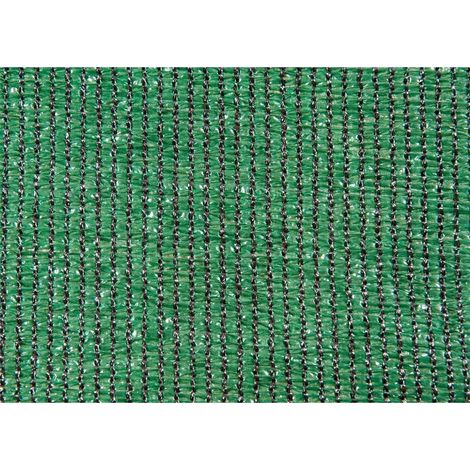 Malla Ocultación 90gr. Verde Oscuro 2x10 metros (1/3)