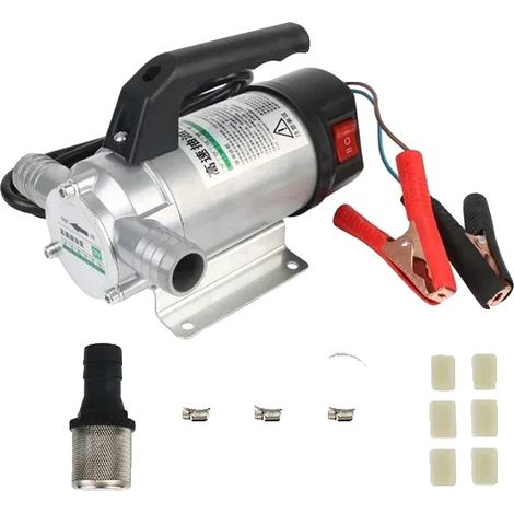 Pompe de Transfert de Carburant, Débit Élevé, Fonction Auto-Amorçante, 12V (1/2)