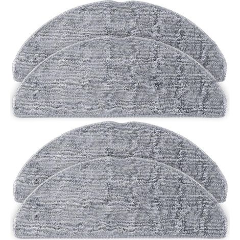 4er-Set Wischmopp-Pads für Roborock Q7 M5, Q7 M5+, Q7 L5, Q7 L5+ Saugroboter, weiche Mikrofaser, waschbar und wiederverwendbar (1/5)