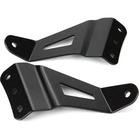 Supports de Barre Lumineuse, Support de Lumière pour Barre Lumineuse, LED incurvé avec Vis 52 Pouces pour Cabine de Toit de Pare-brise Supérieur (1/5)