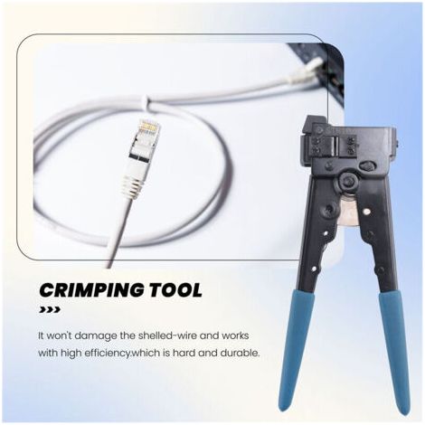 Pince à sertir pour câble Ethernet RJ45 8P8C LAN (1/5)