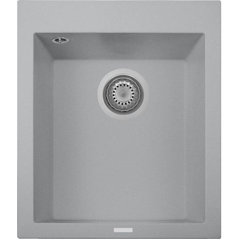 Lavello composito cucina Plados ON4110 una vasca - UM41 Alluminio