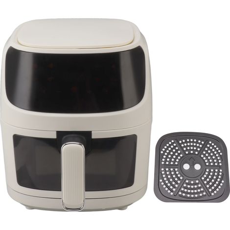Friteuse 8,4 L, panier antiadhésif, écran tactile, compatible lave-vaisselle, pour frites, pommes de terre, beignets de poisson, prise UE 220V (1/5)