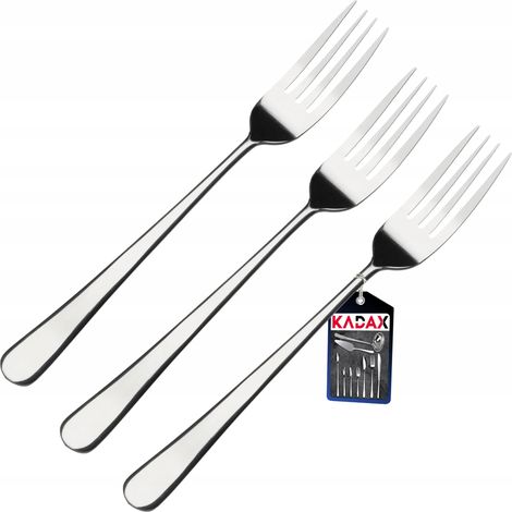 KADAX Tenedores de cena 3 piezas Cubiertos de acero (1/5)