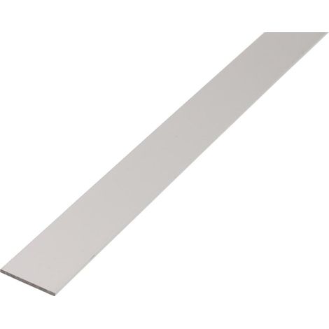 GAH Alberts Flachstange glatt, ungel., L2000mm B20mm, S2mm Aluminium silberf. elox.