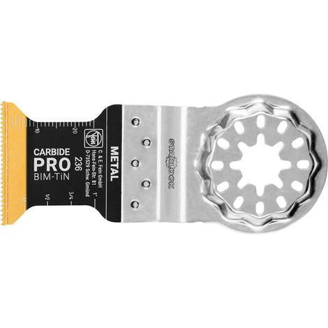 Fein  50x  E-Cut  Carbide  Pro  Hoja  de  sierra  Starlock  32  mm  -  63502236250 (1/4)