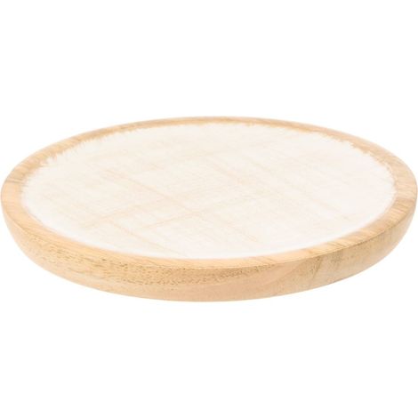 Ava-Präsentationsteller, rund, Durchmesser 15 cm, weiß - Atmosphera créateur d'intérieur