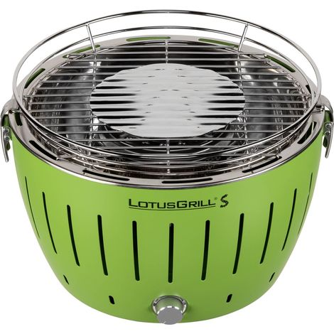 LotusGrill G280 U Vert Lime Barbecue Portable Camping (1/3)