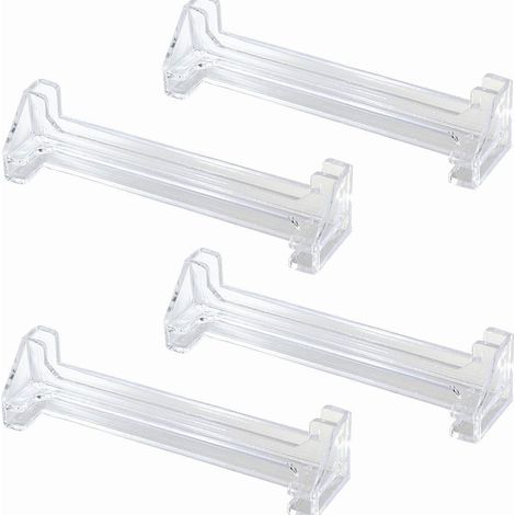 Ensemble de 4 pièces comprenant des cache-poussière d'angle en L à persiennes verticales, des clips de positionnement d'angle de fenêtre en plastique transparent et des accessoires de réparation pour 