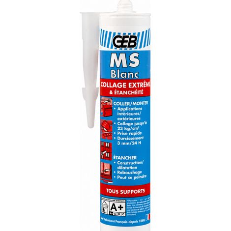 MS Hybrid Polymer Cartridge Bianco 250ml
