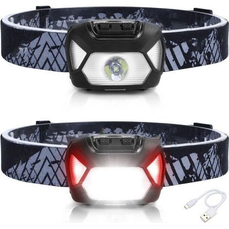 Headlamp - TIDUCEL - Rechargeable - IPX4 Waterproof - 6 Modes - LED (1/5)