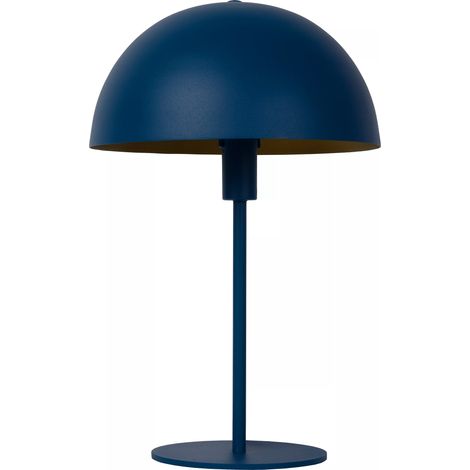 Lampada da tavolo blu eclettica metallo E14 Lucide Siemon (1/5)
