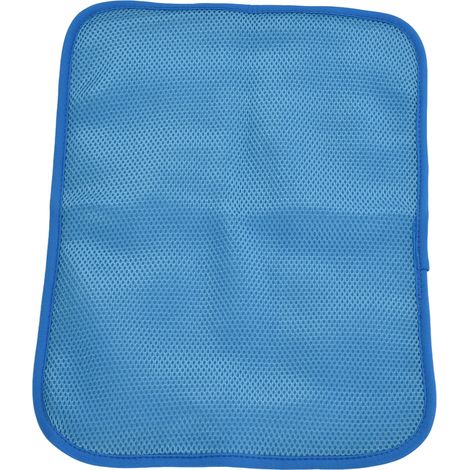 Kühlende Haustiermatte, blau, ungiftig, bequem, faltbar, kühlendes Kissen für Katzen und Hunde, Bett, Sofa, Auto (1/5)
