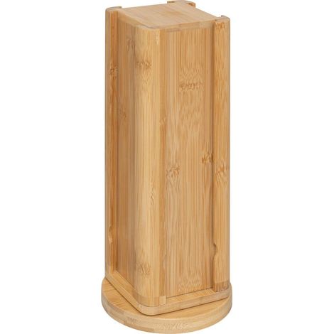Porte-capsules rotatif en bambou - 5five