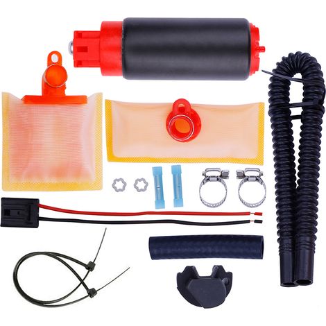 ALOVEZ Pompe à Carburant Électrique Haute Performance 255 LPH GSS342, Remplacement de Pompe à Carburant en Réservoir pour Multiples Modèles de Véhicules (1/4)