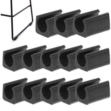 40 protège-pieds de chaise, protections de sol, protège-pieds de chaise, protège-pieds en forme de U (1/5)