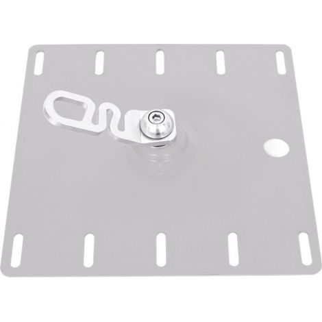 KRATOS SAFETY - Platine d'ancrage avec émerillon pour bac acier