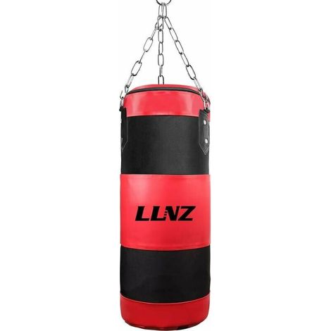 Sac de Frappe pour Enfants et jeunes, Aac de Frappe Suspendu non Rempli avec Chaîne de Montage pour l'Entraînement de Boxe, Sac de Sable, Arts Martiaux (1/5)