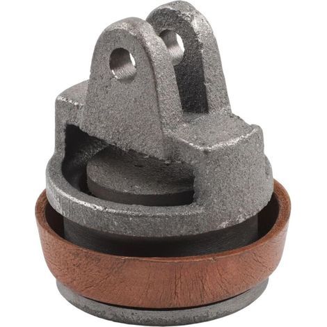 Piston de rechange en fonte avec joint en cuir synthétique pour pompe à poignée 75. 95 x 65 mm. compatible avec pompe à eau manuelle pour jardin (1/5)