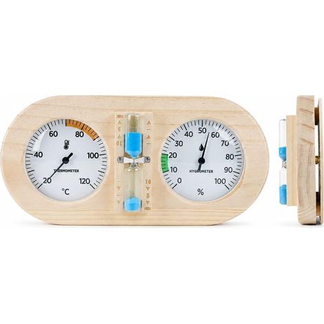 Thermo-hygromètre sauna, pour maison, hammam et cabine vapeur (1/5)