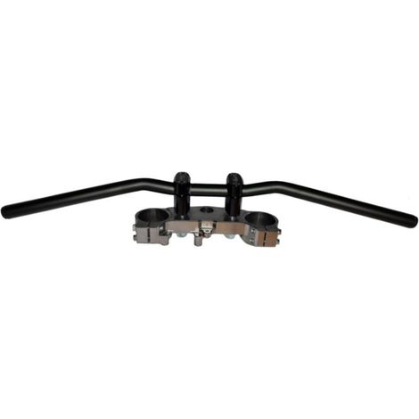 Manillar de acero Biketec para Kawasaki Z 125 (desde 2019) Negro, OEM 46003-0742, Código 2304100000 (1/2)