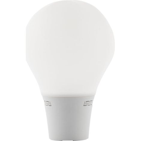 Northix Lampada Ampolla LED Touch Silicone Bianca