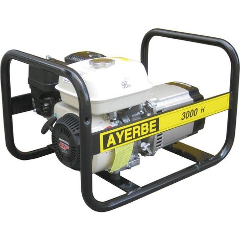 AYERBE - 5420000 - Groupe électrogène 3000 H MN Honda GP160 2200 W manuel