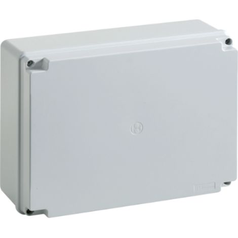 Cassetta di derivazione ip56 grigia 300x220x120 viti metalliche ip56 06 vm bocchiotti b04846 (1/2)